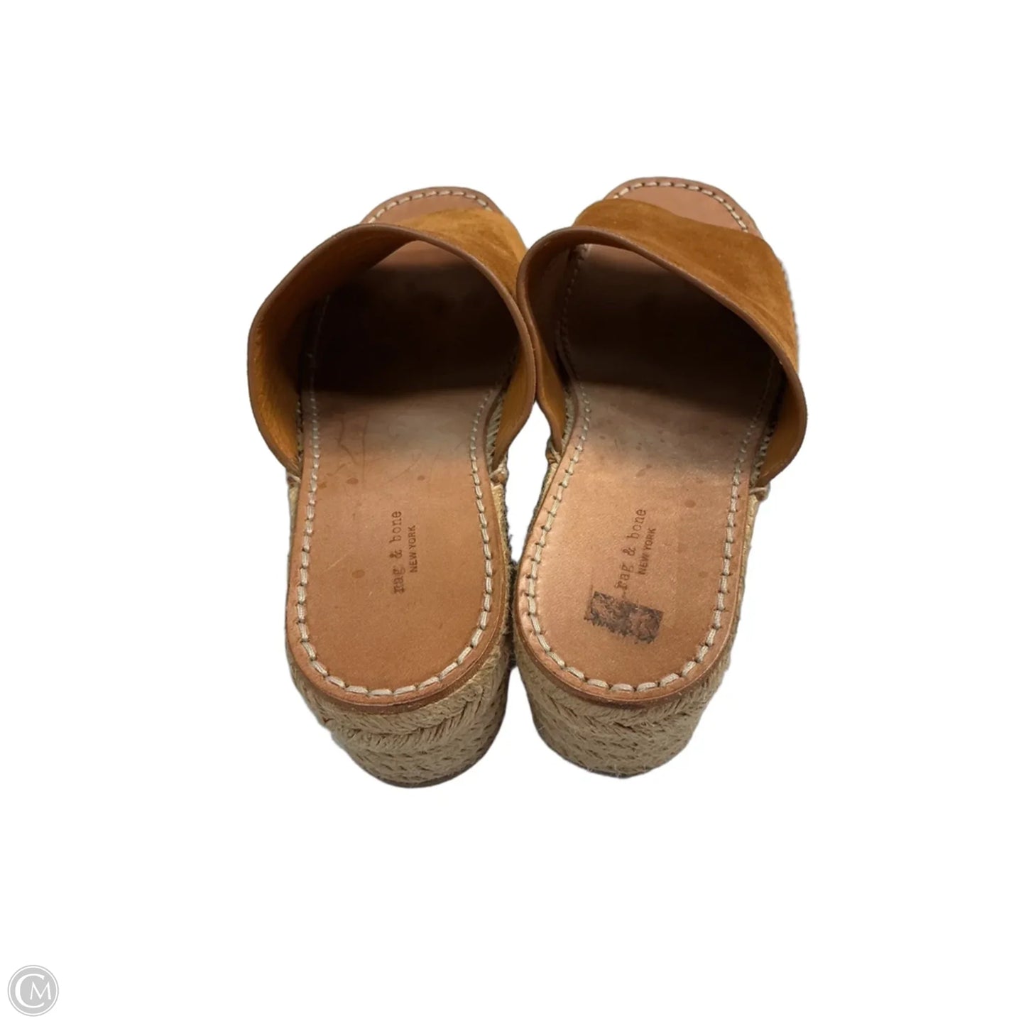 Sandals Heels Platform By Rag And Bone In Beige, Size: 8.5