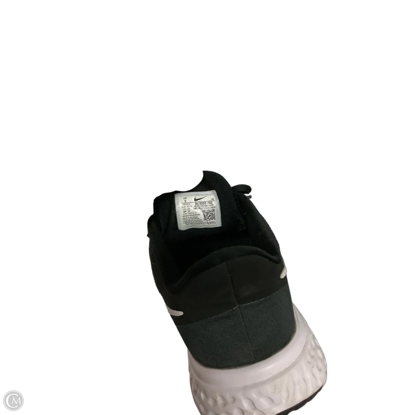 Shoes Athletic By Nike In Black & White, Size: 9