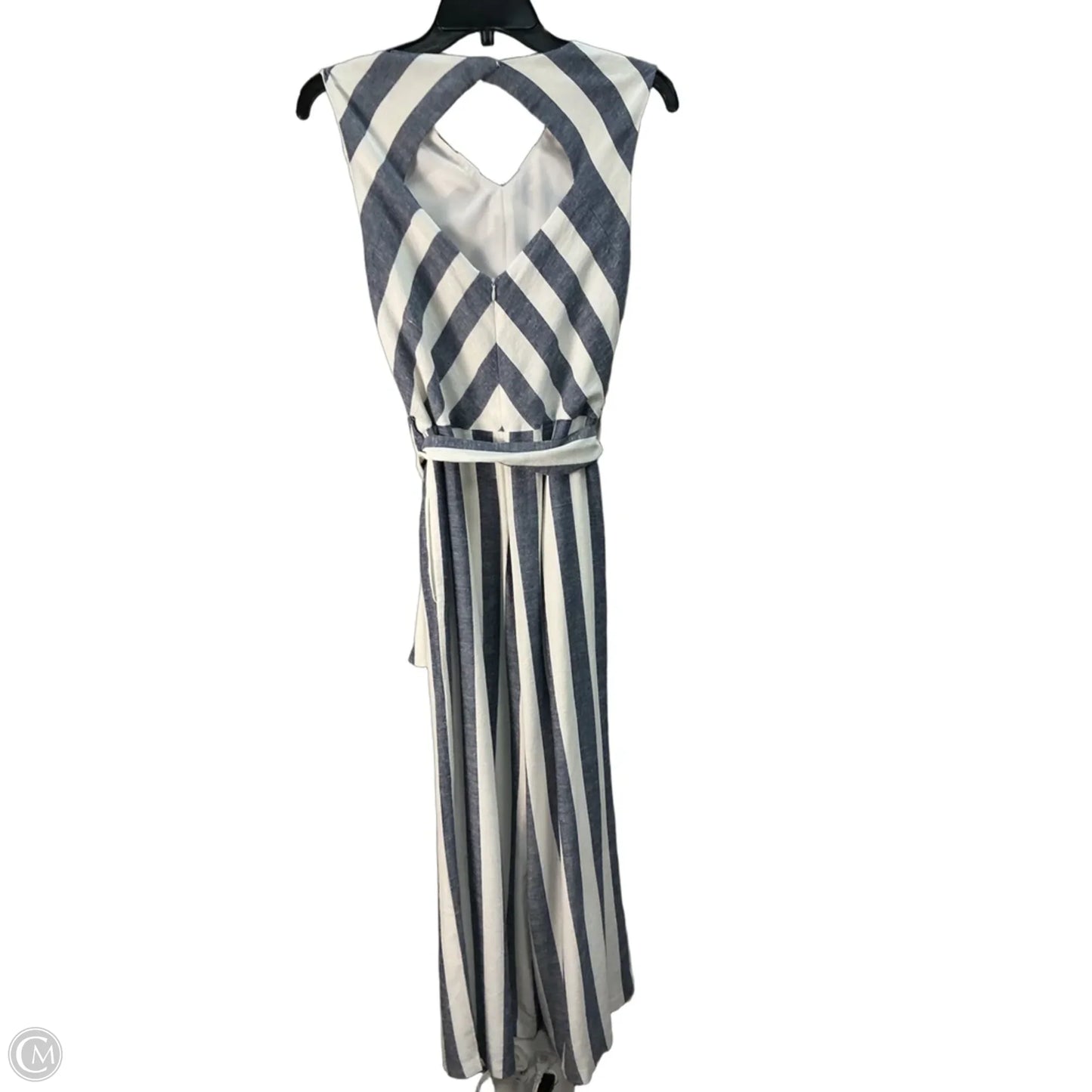 Jumpsuit By Maggy London In Striped Pattern, Size: M