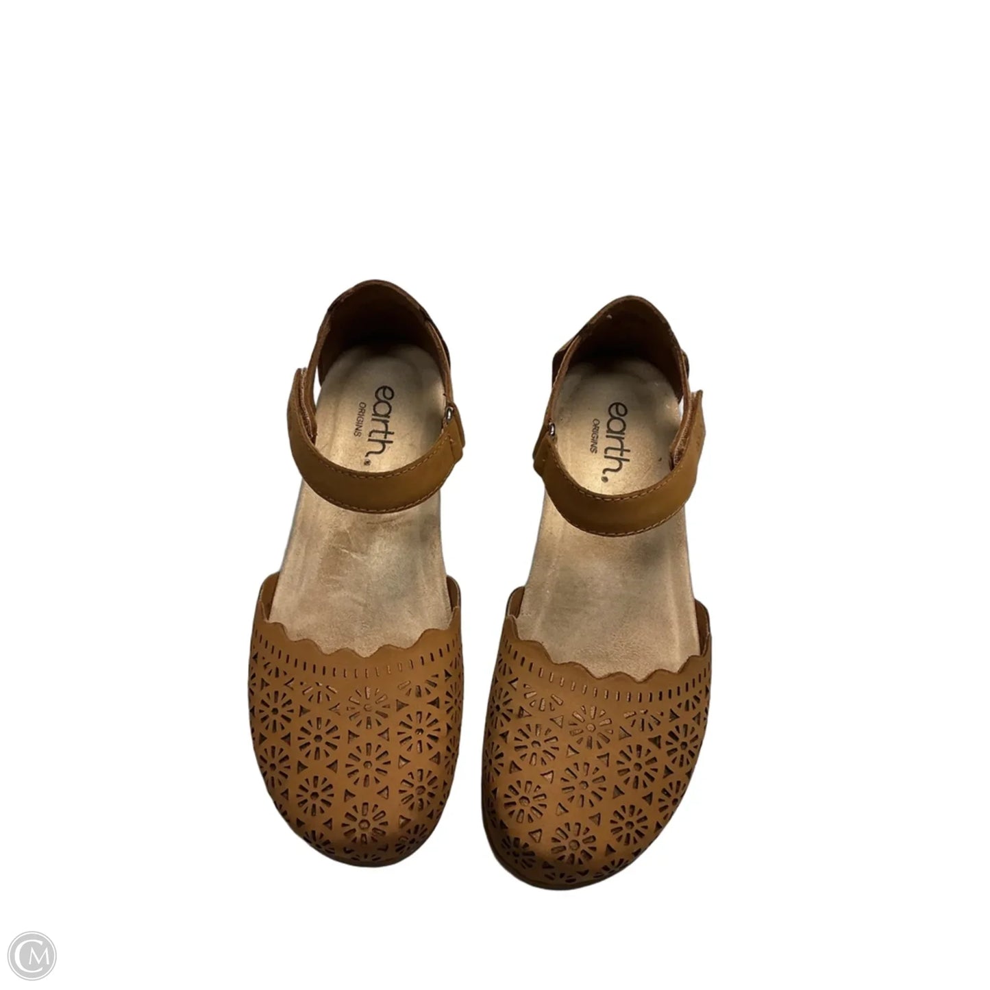 Sandals Flats By Earth In Beige, Size: 7