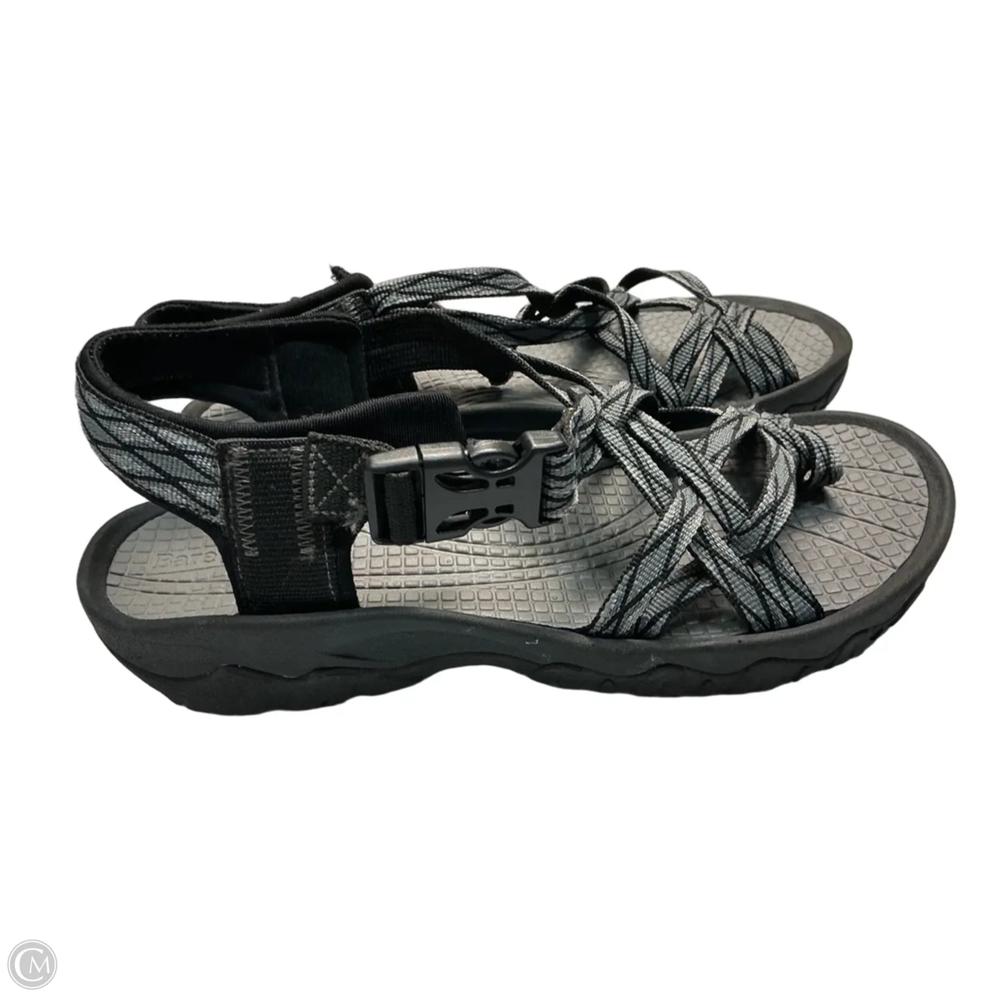 Sandals Flats By Bare Traps In Black, Size: 6