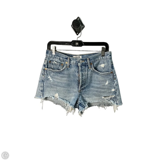 Shorts By Agolde In Blue Denim, Size: 4