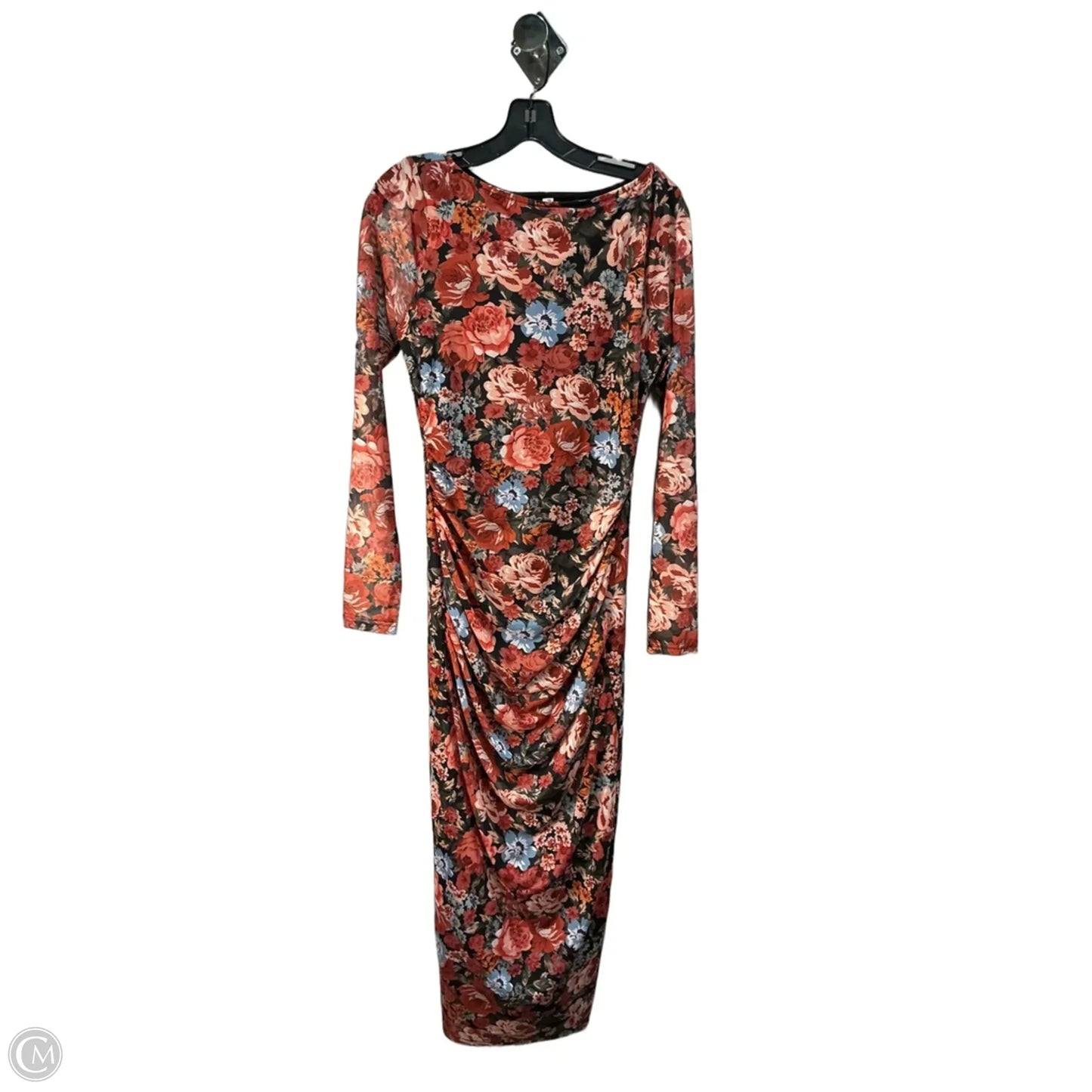 Dress Party Long By Prettygarden In Floral Print, Size: M