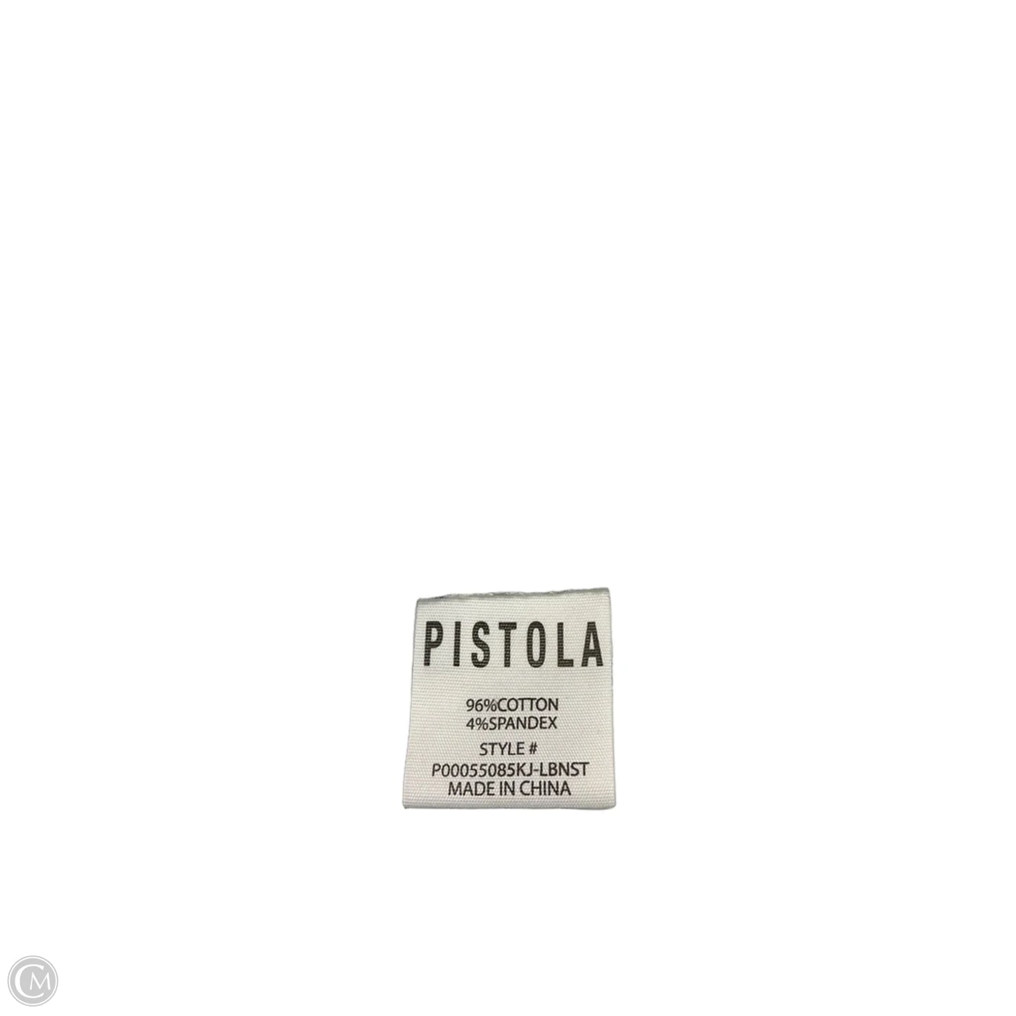 Top Sleeveless Basic By Pistola In Black & Cream, Size: S
