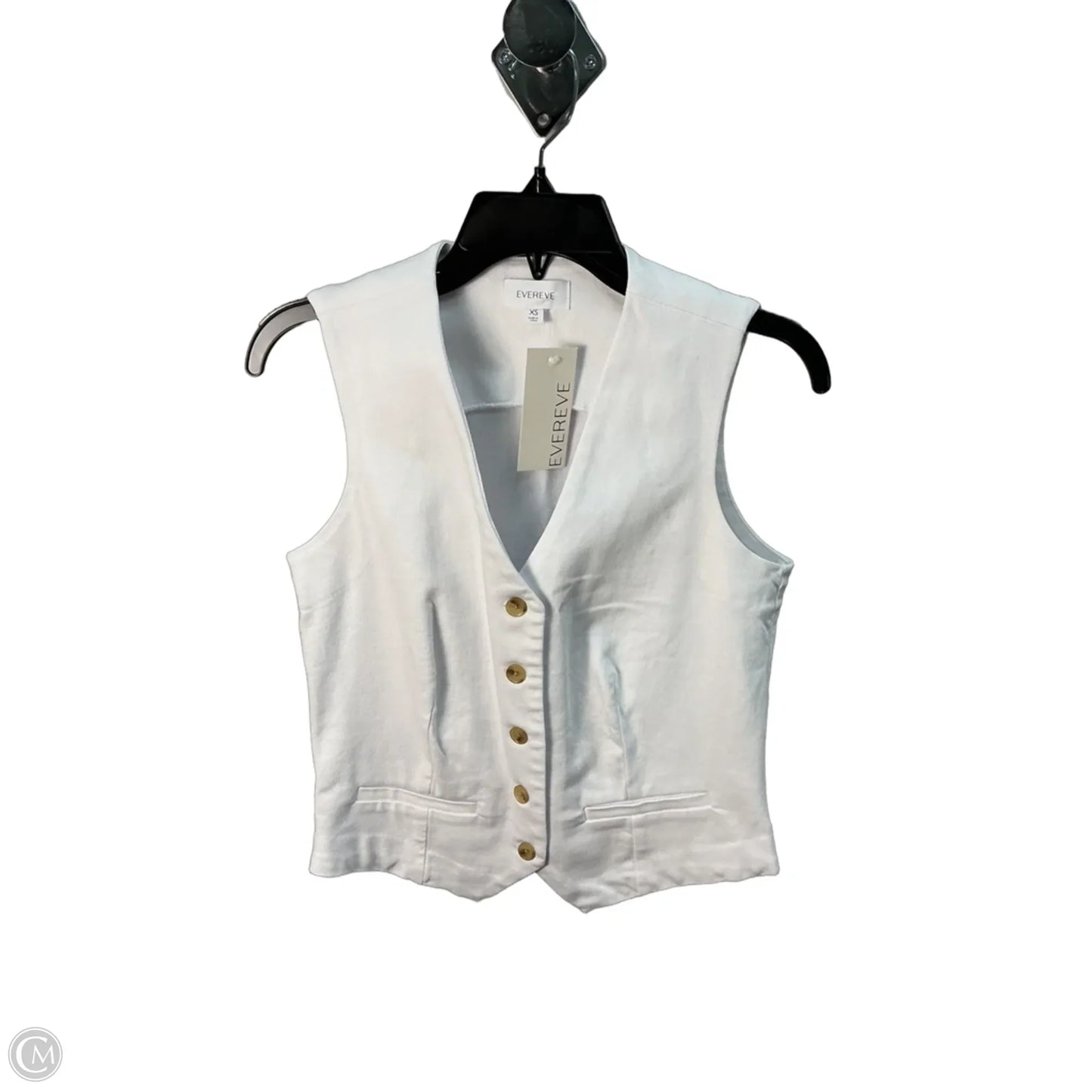 Vest Other By Evereve In White, Size: Xs