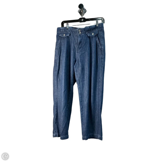 Jeans Wide Leg By Pilcro In Blue Denim, Size: 4