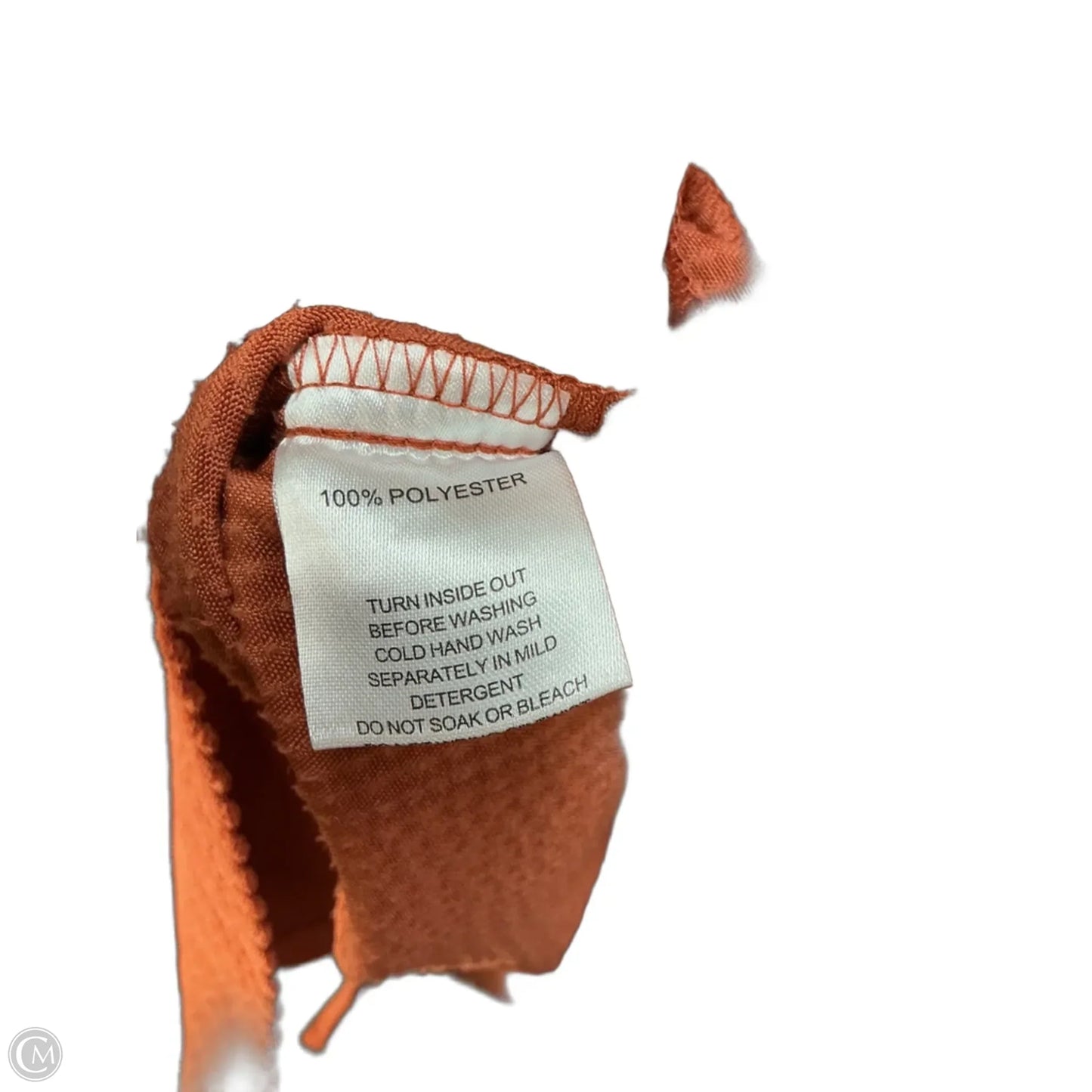 Jacket Shirt By White Fox In Orange, Size: S