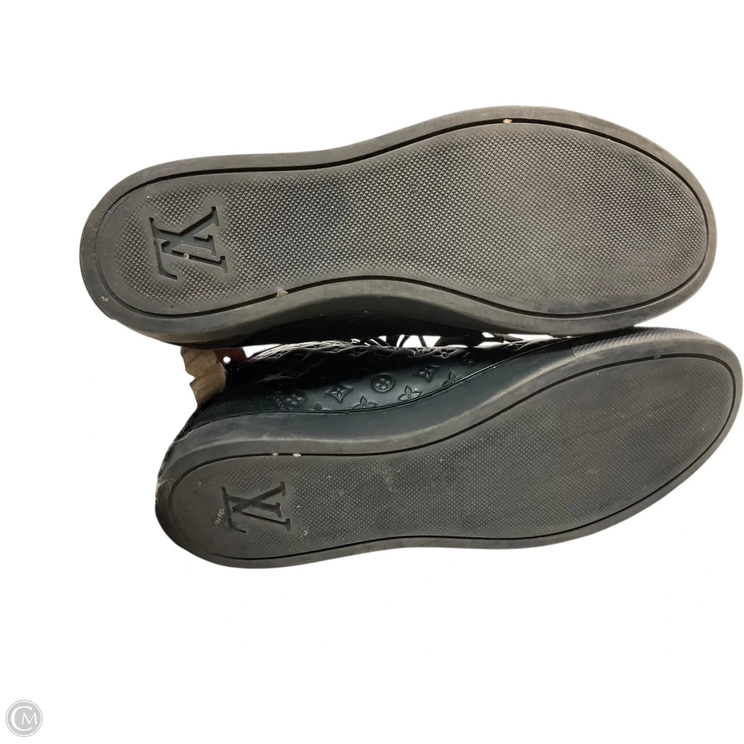 Shoes Luxury Designer By Louis Vuitton In Black, Size: 6