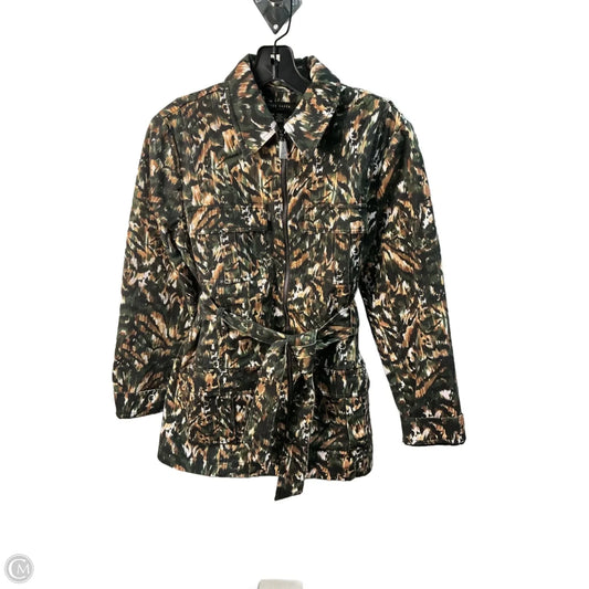 Jacket Other By Ted Baker In Green & Tan, Size: M
