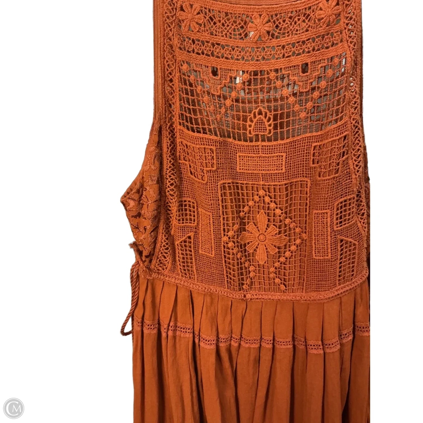 Dress Casual Midi By Free People In Brown, Size: S