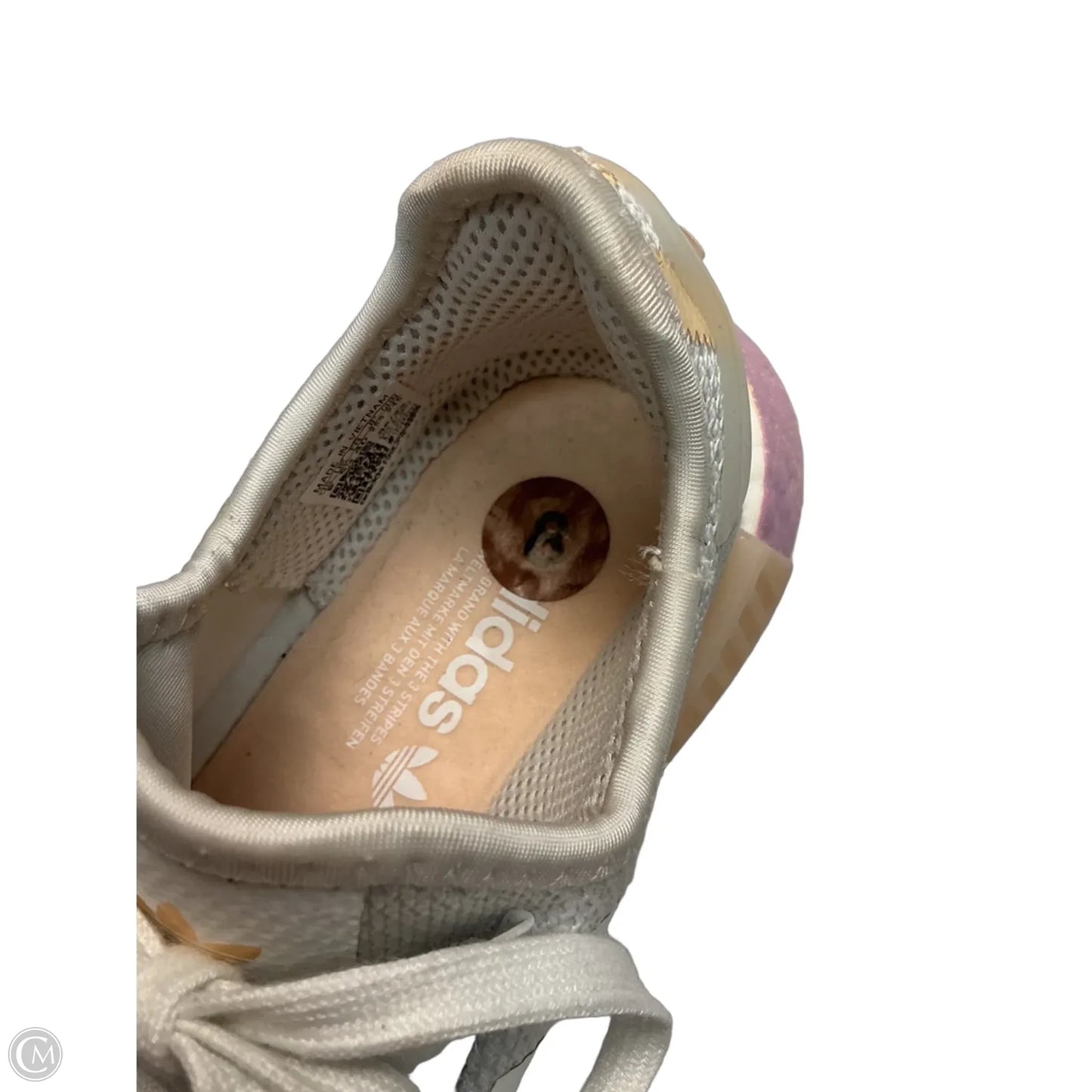 Shoes Athletic By Adidas In White, Size: 8