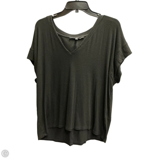 Top Short Sleeve By White House Black Market In Black, Size: Xl