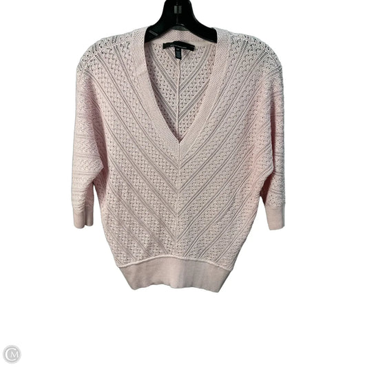 Sweater By White House Black Market In Pink, Size: Xs