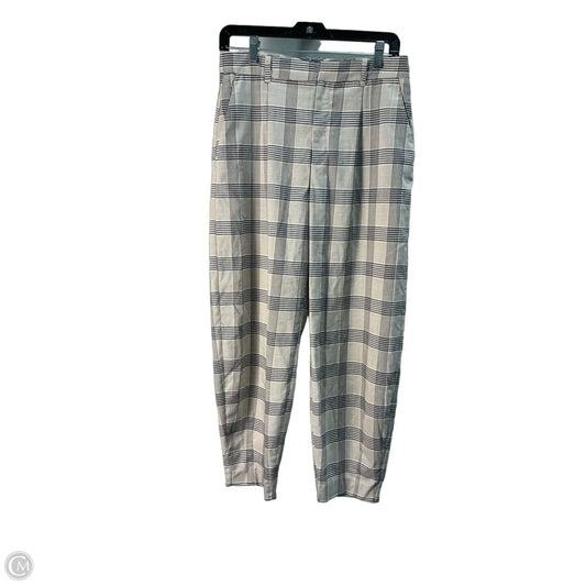Pants Dress By Zara In Plaid Pattern, Size: M