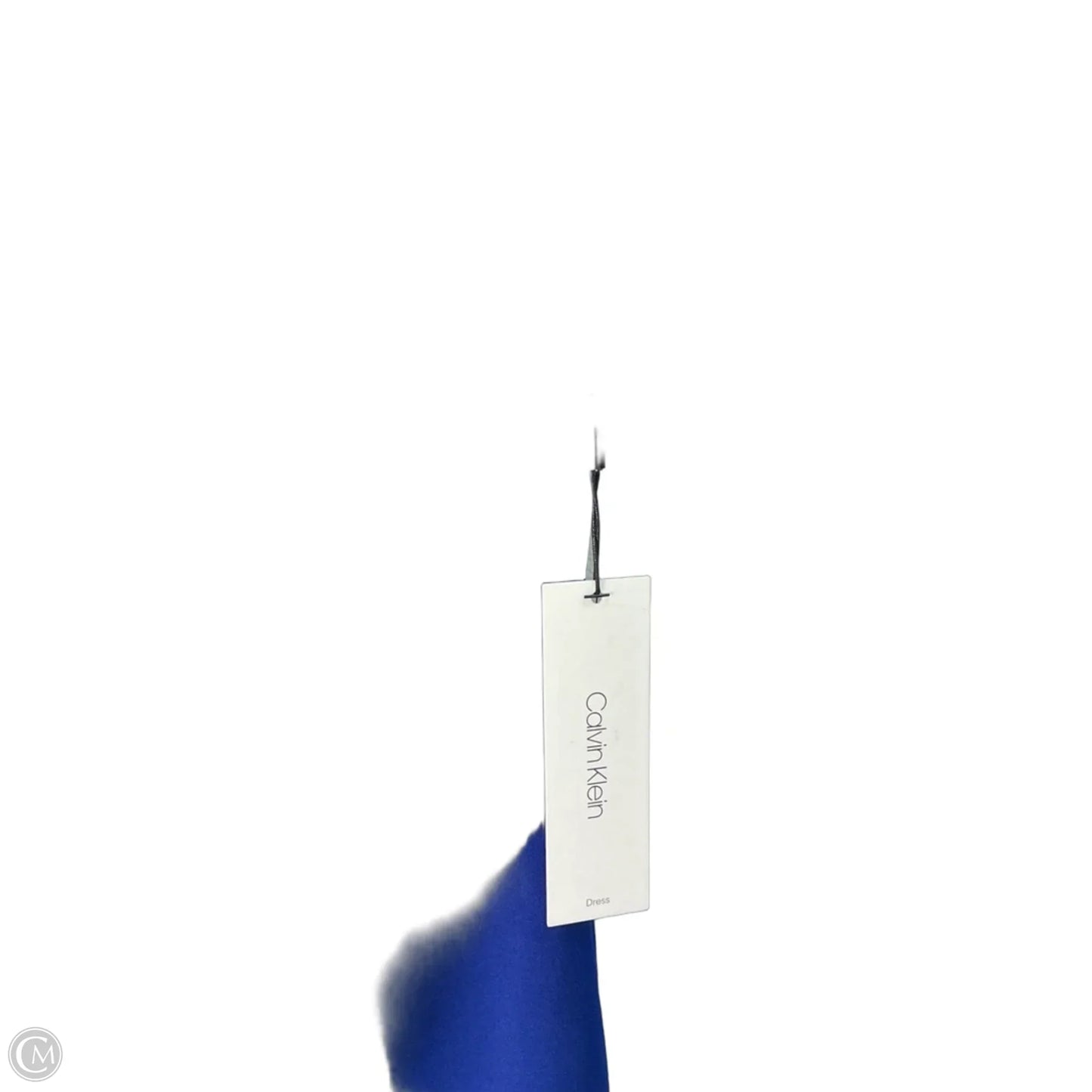 Dress Casual Midi By Calvin Klein In Blue, Size: 8