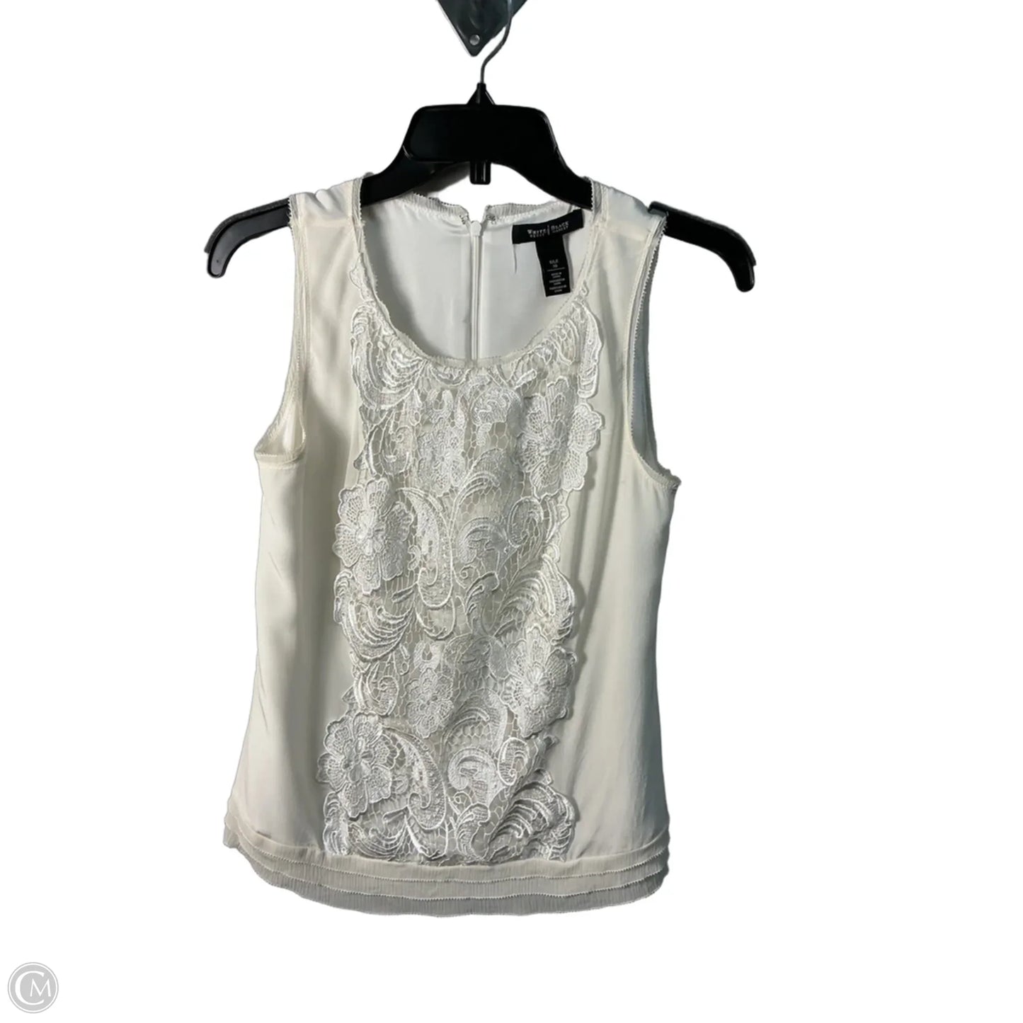 Top Sleeveless By White House Black Market In Beige, Size: Xs