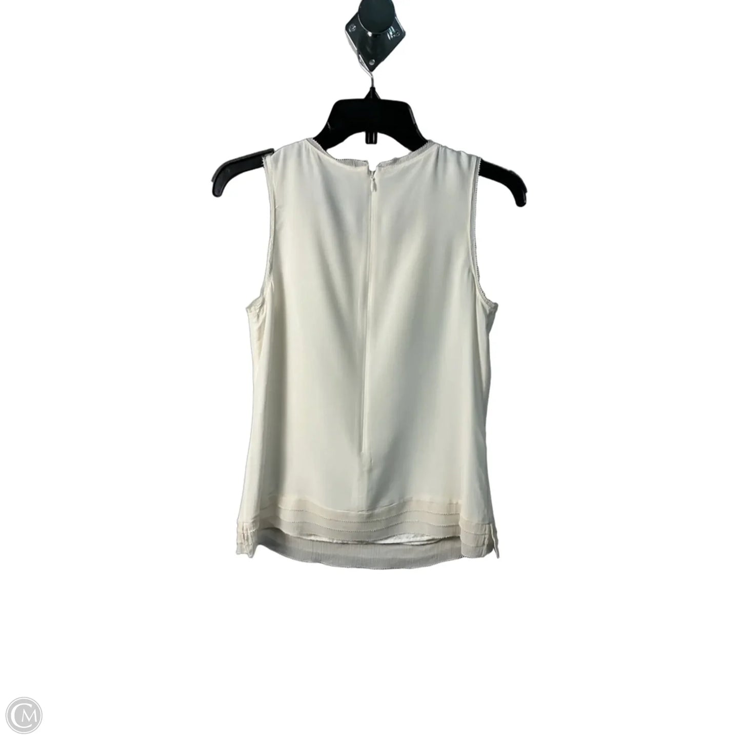 Top Sleeveless By White House Black Market In Beige, Size: Xs