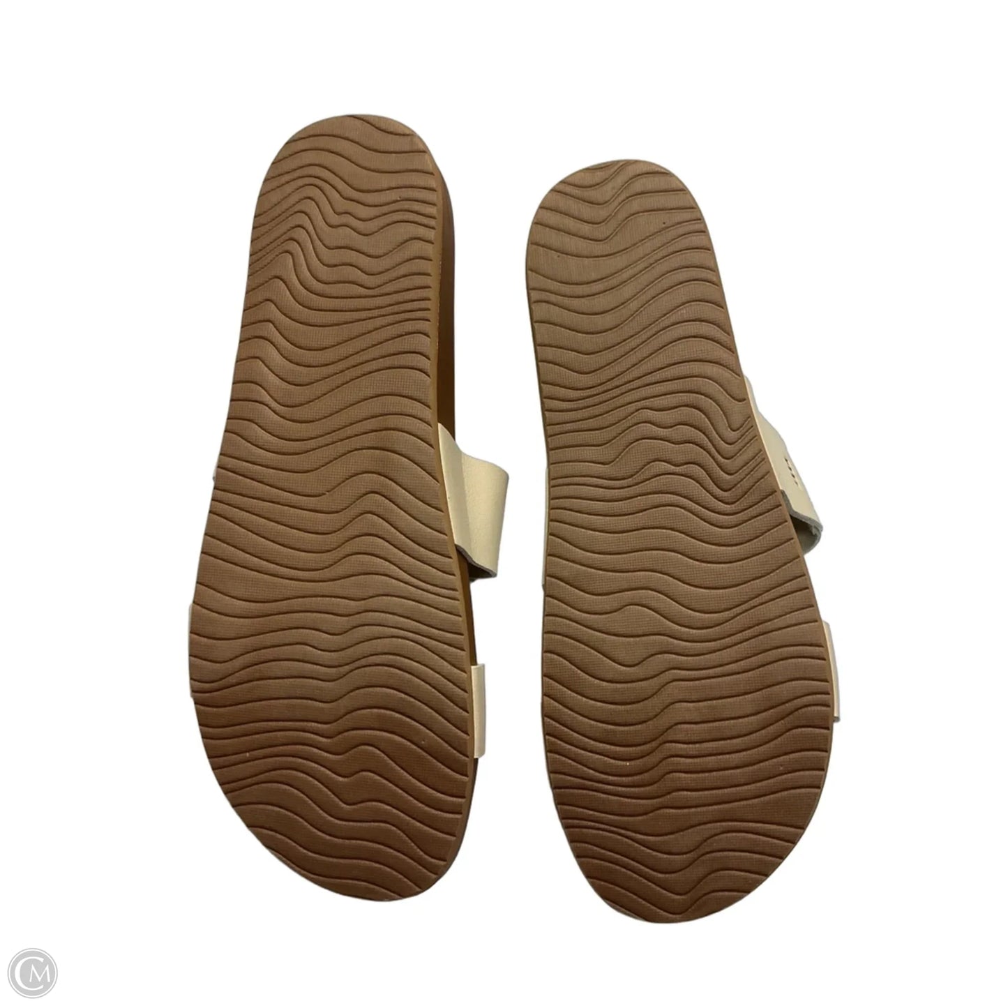 Shoes Flats By Reef In Beige, Size: 11