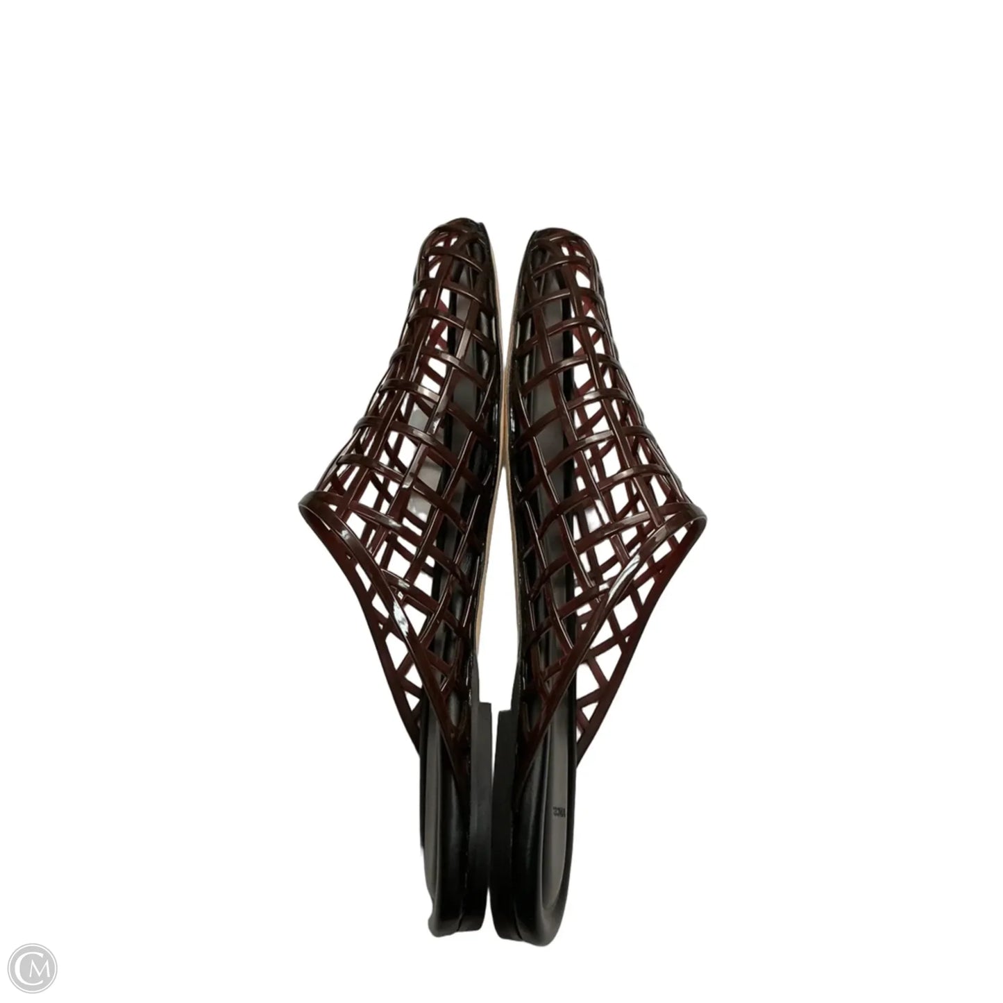 Shoes Flats By Vince In Brown, Size: 11