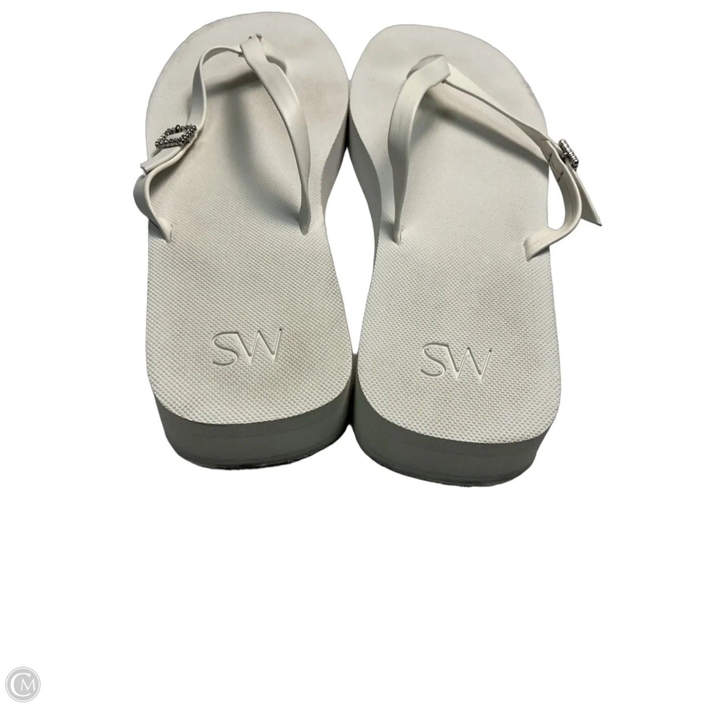 Shoes Designer By Stuart Weitzman In White, Size: 10