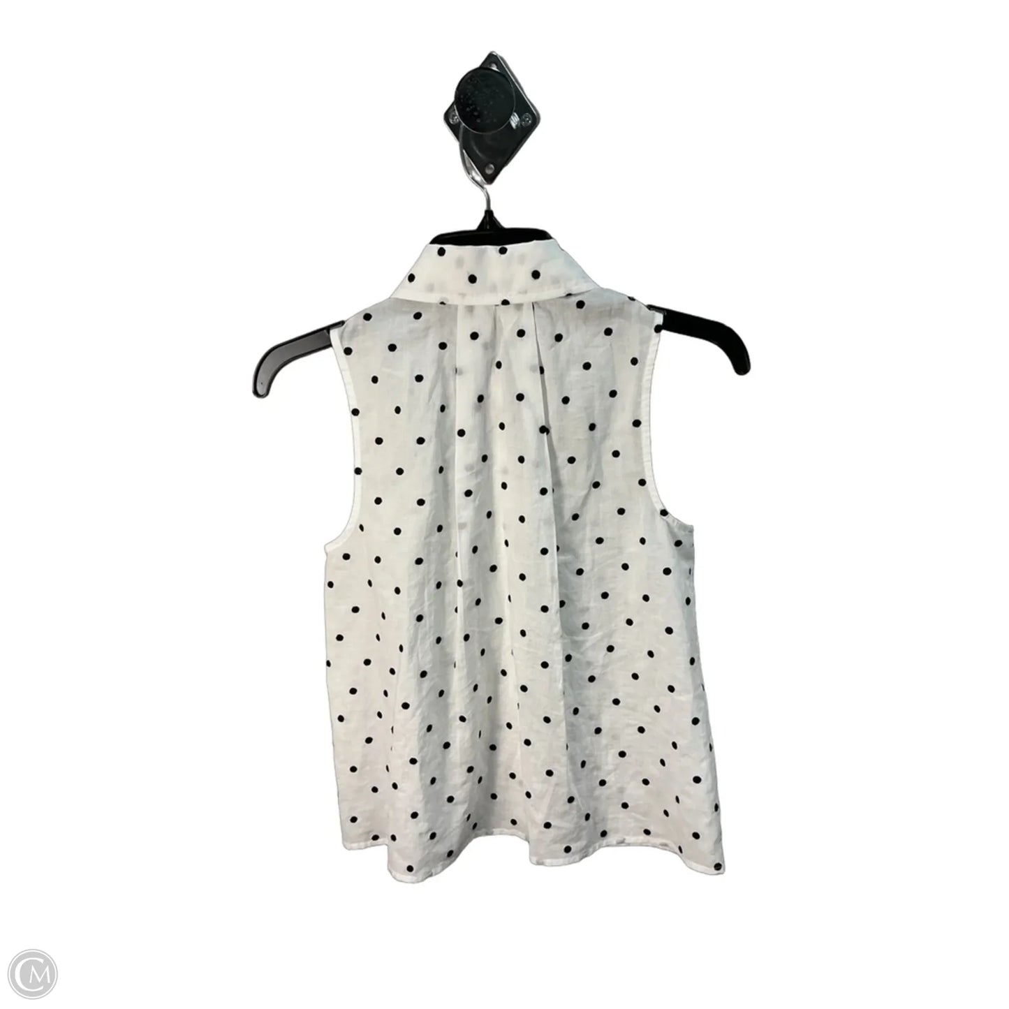Top Sleeveless By Loft In White, Size: Xs