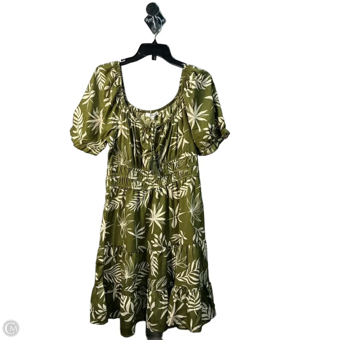 Dress Casual Midi By Blush In Green, Size: Xl