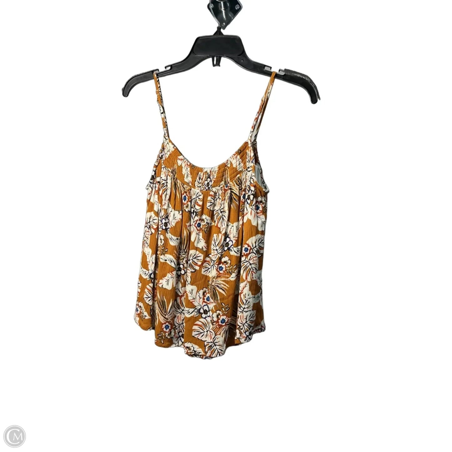 Top Sleeveless By Evereve In Orange, Size: M