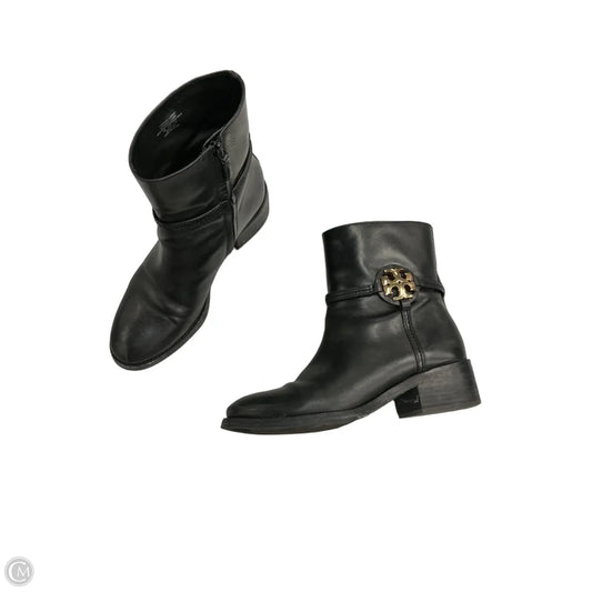 Boots Designer By Tory Burch In Black, Size: 9