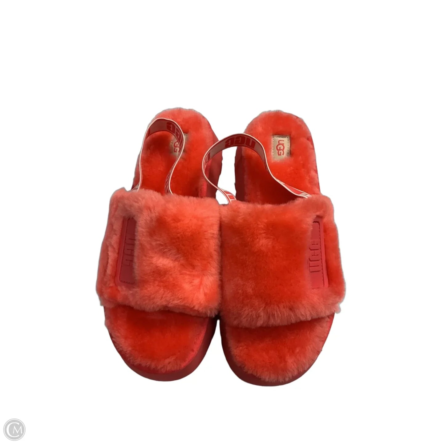 Sandals Designer By Ugg In Pink, Size: 11