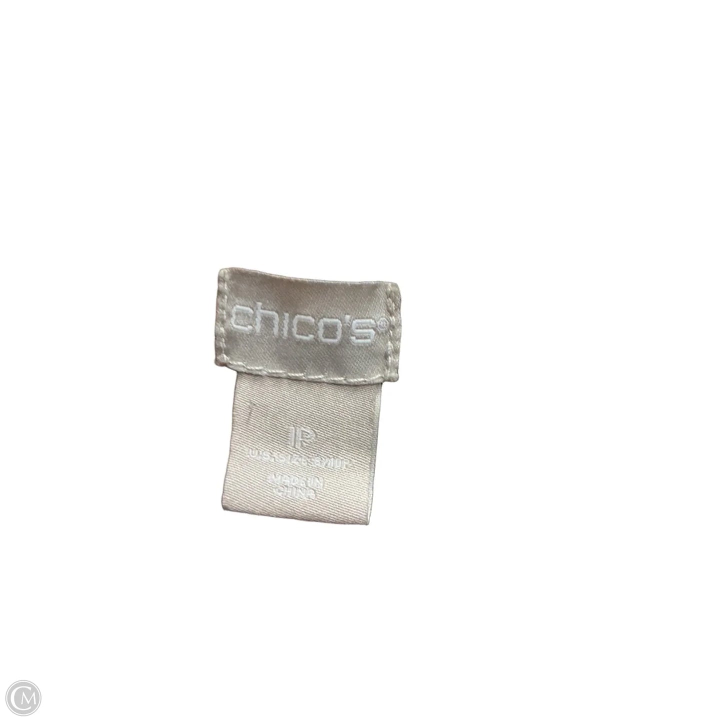 Jacket Denim By Chicos In Blue, Size: M