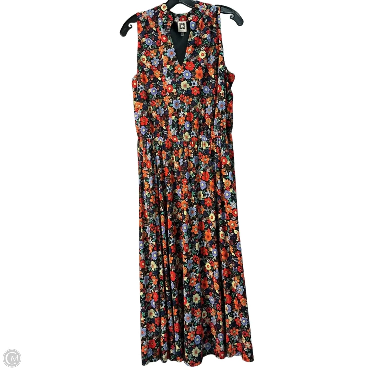 Dress Casual Maxi By Anne Klein In Floral Print, Size: 18
