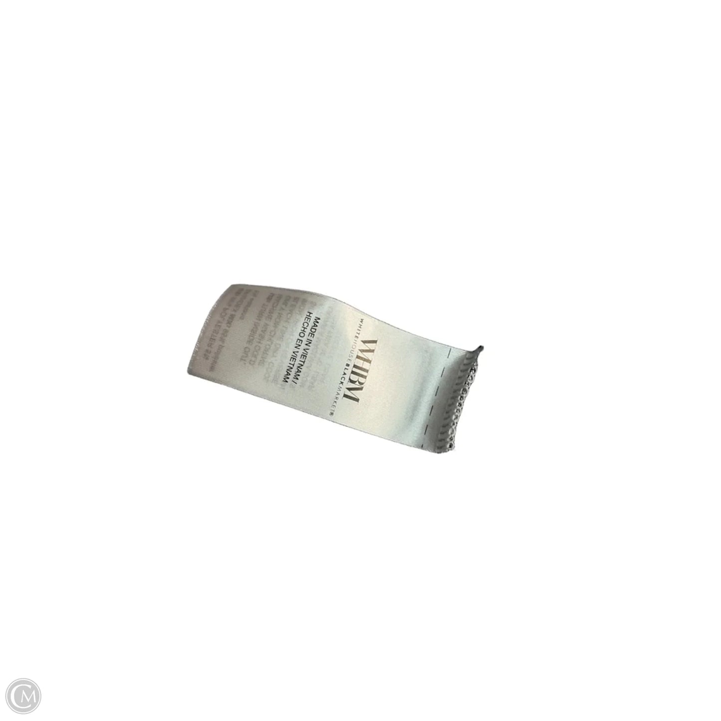 Top Sleeveless By White House Black Market In Silver, Size: Xs
