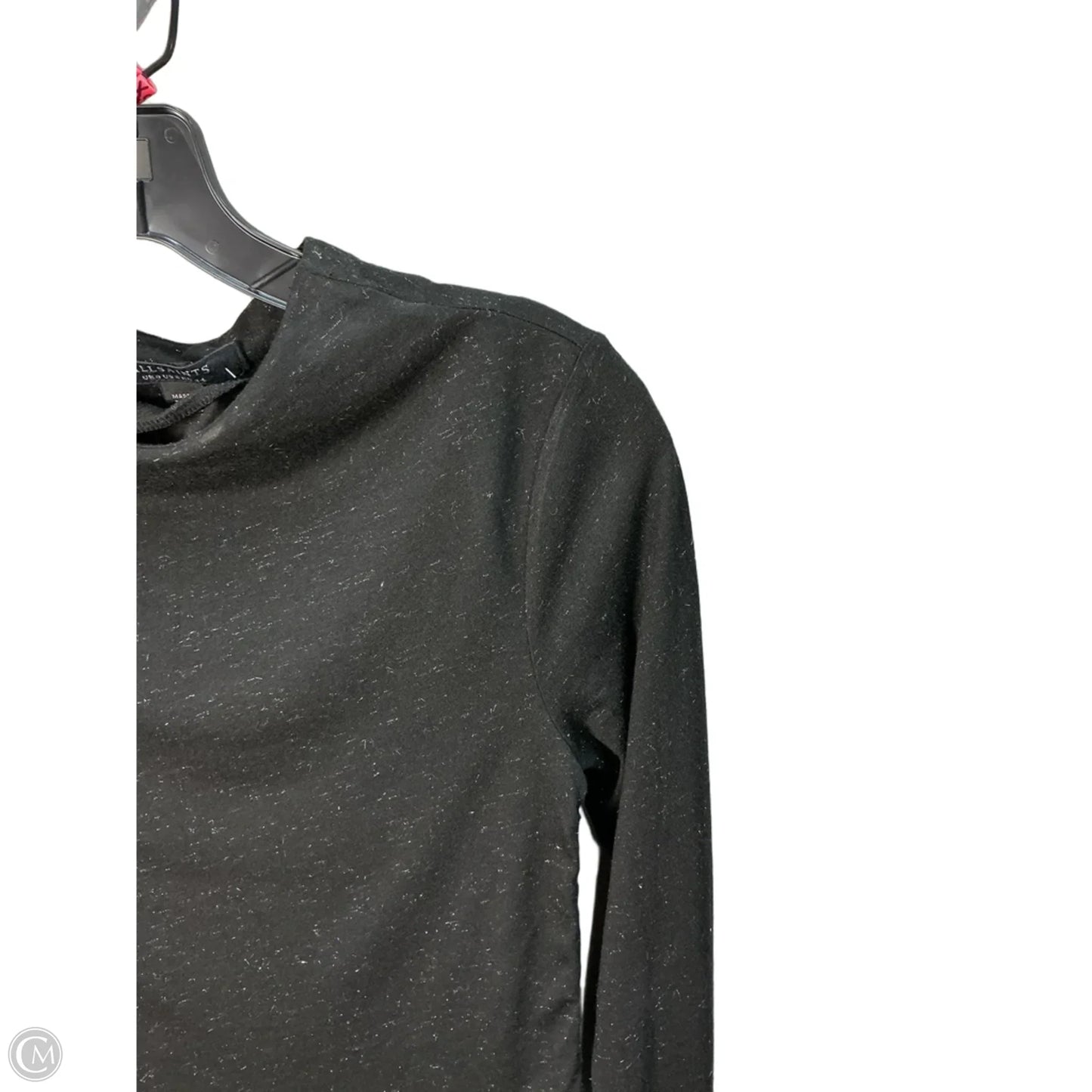 Top Long Sleeve Designer By All Saints In Black, Size: Xs