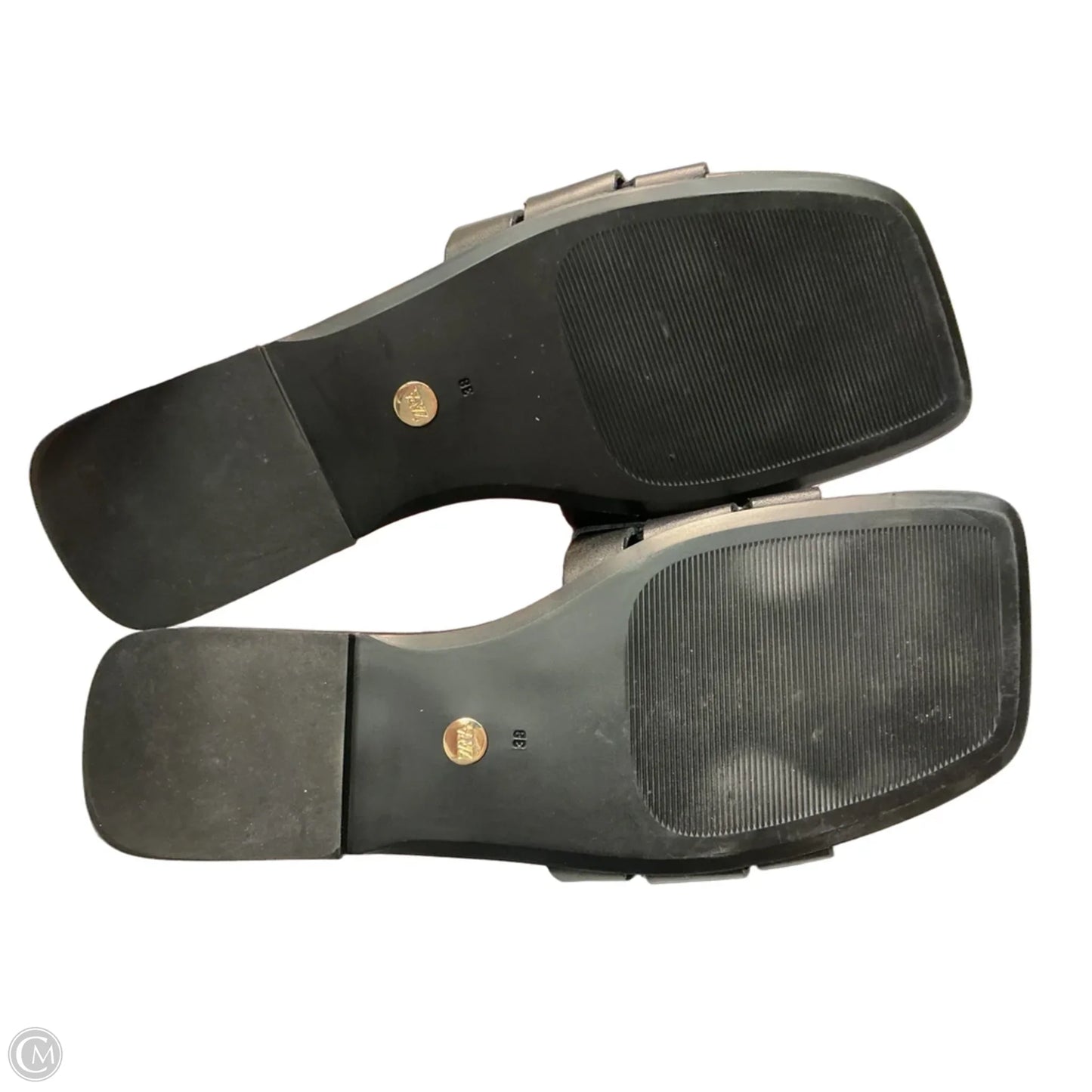 Sandals Flats By Zara In Black, Size: 7.5