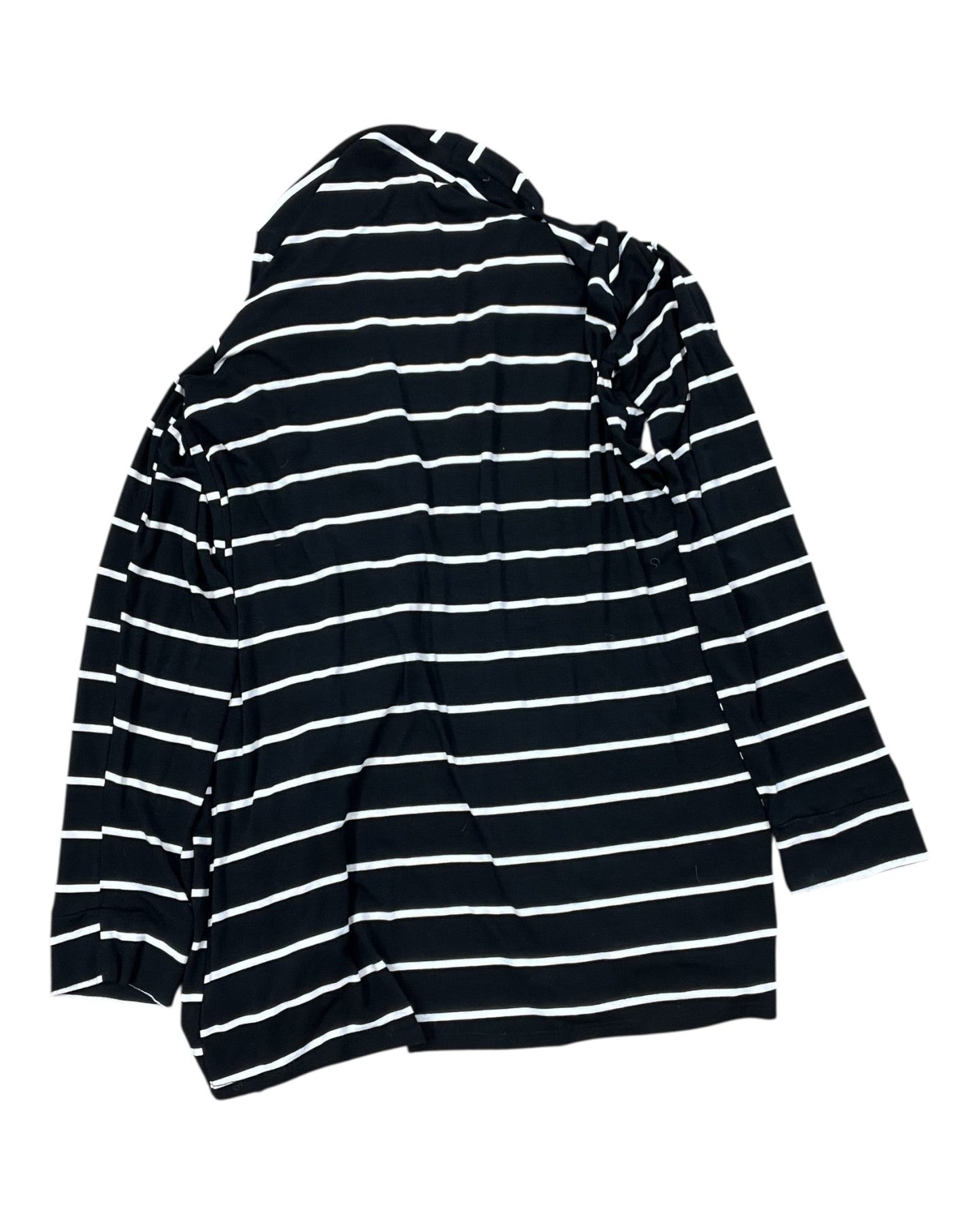 Cardigan By Agnes & Dora In Black & White, Size:Xl