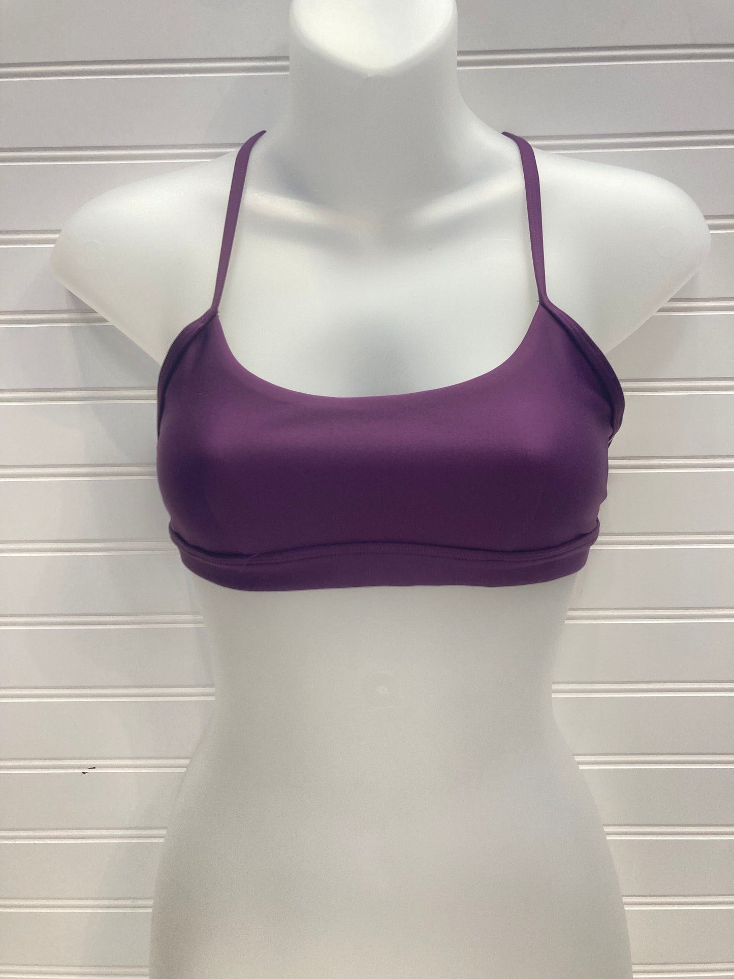 Athletic Bra By Alo In Purple, Size: S