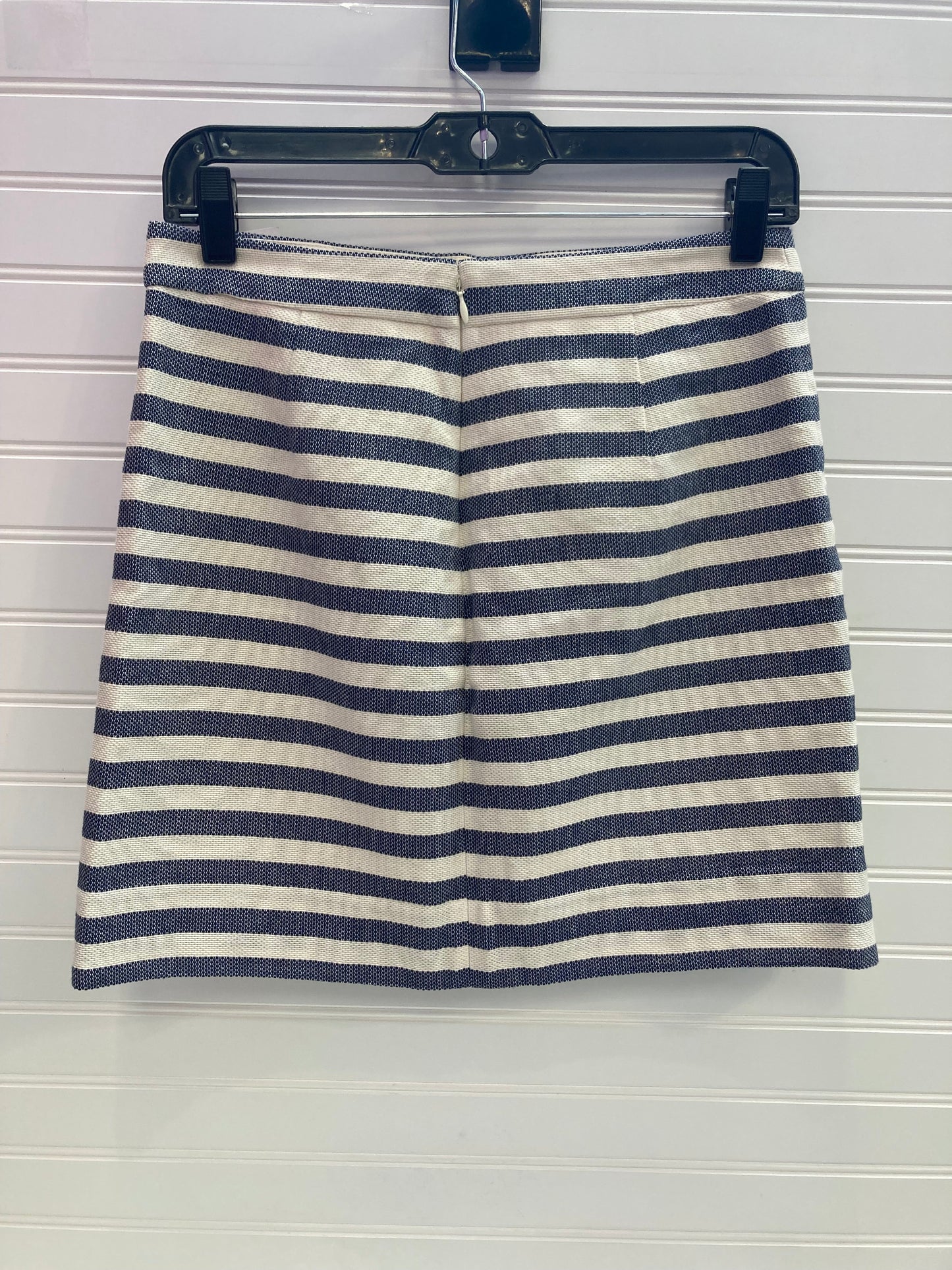 Blue & White Skirt Mini & Short J. Crew, Size 0