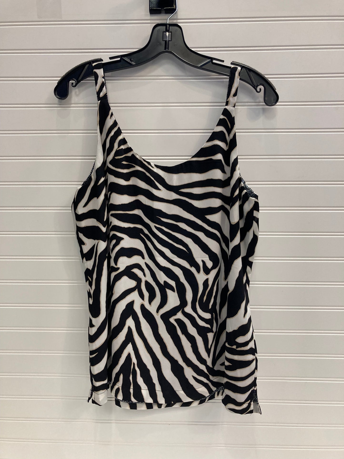 Animal Print Top Sleeveless White House Black Market, Size M