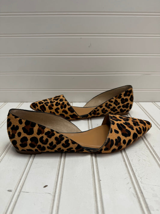 Shoes Flats By J. Crew In Animal Print, Size: 7