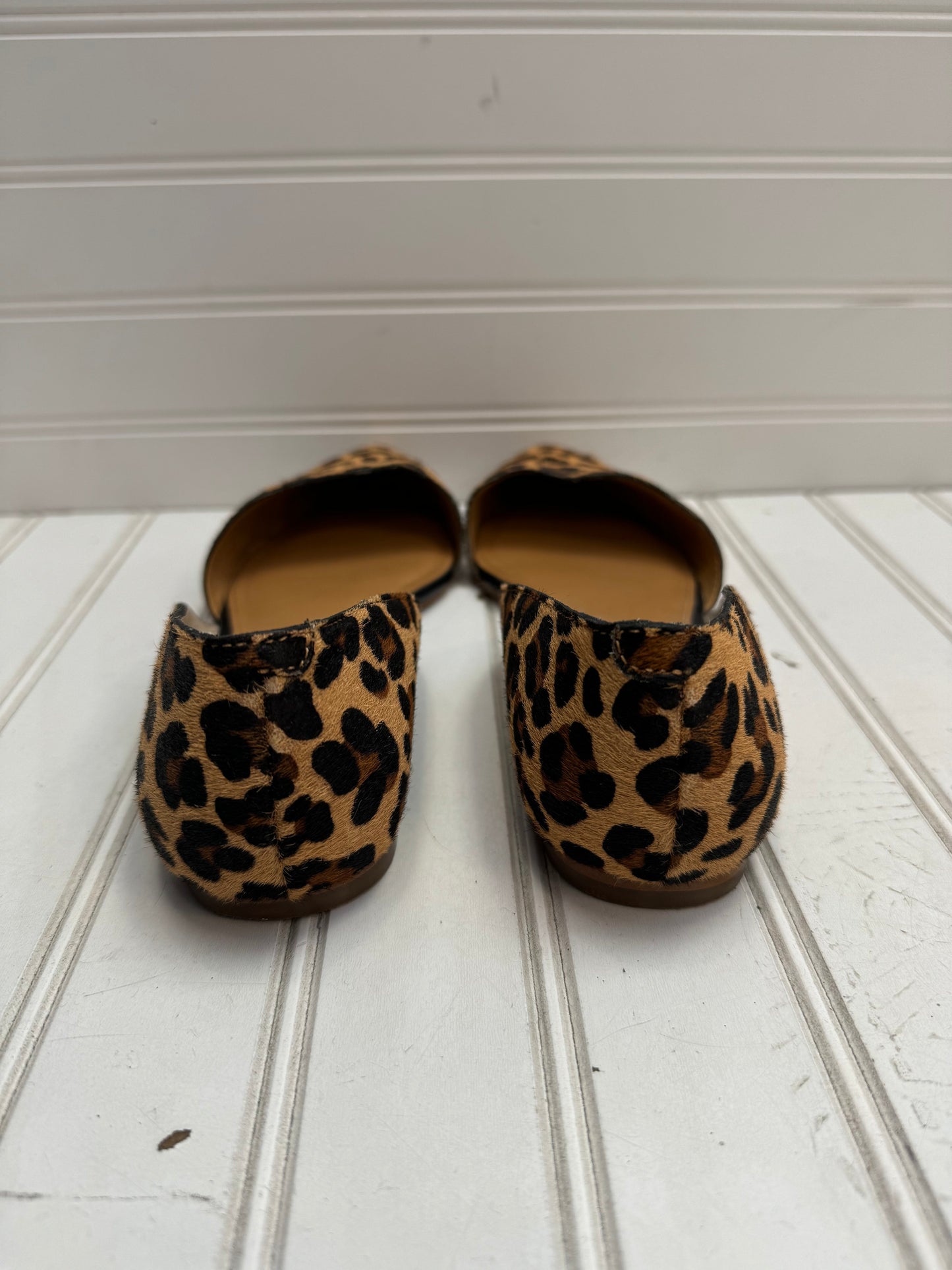 Shoes Flats By J. Crew In Animal Print, Size: 7