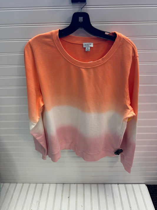 Top Long Sleeve By J. Crew In Multi-colored, Size: Xl