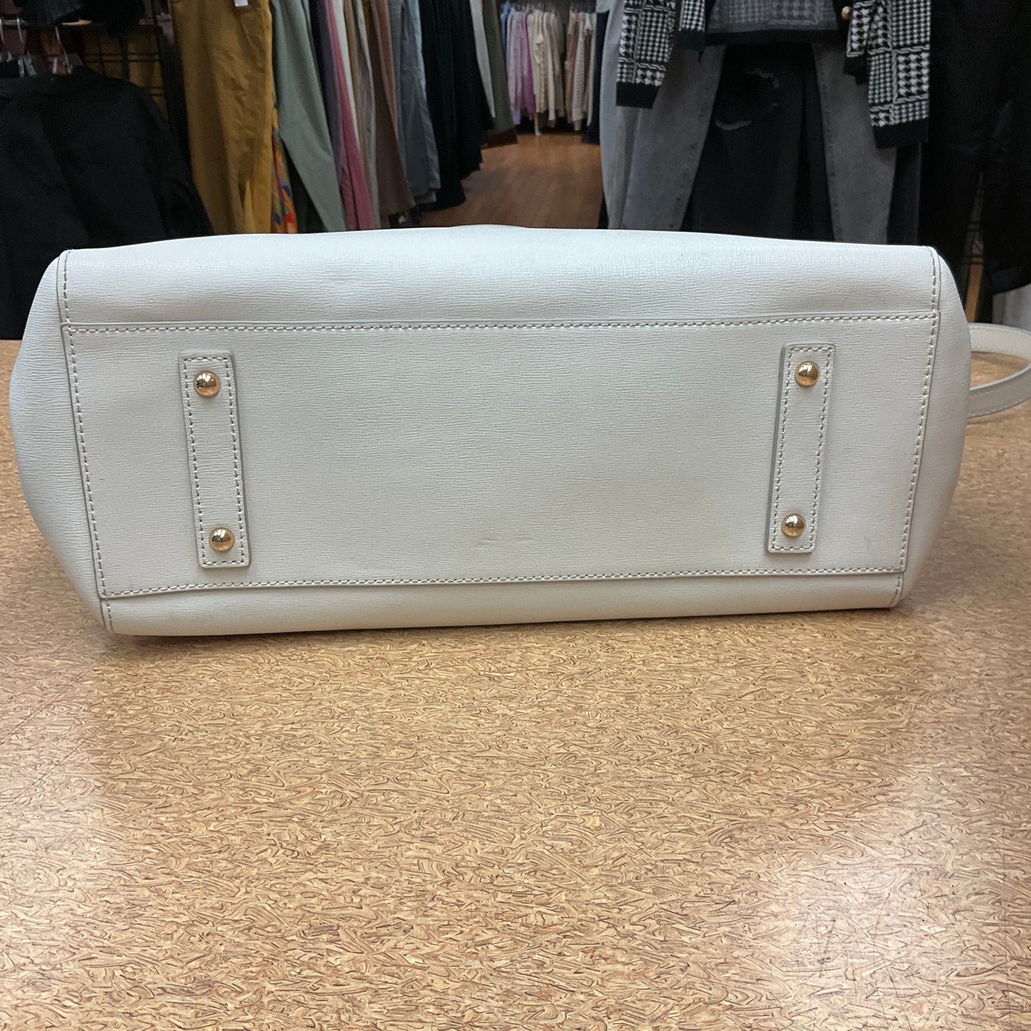 Crossbody Designer By Dooney And Bourke In White, Size:Large