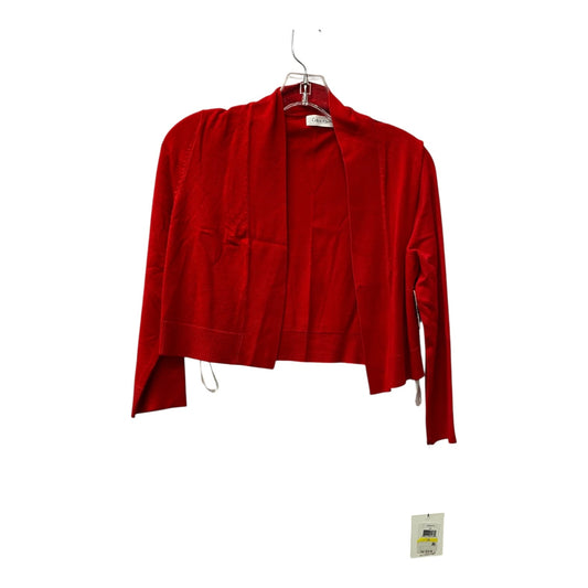 Cardigan By Calvin Klein In Red, Size:M