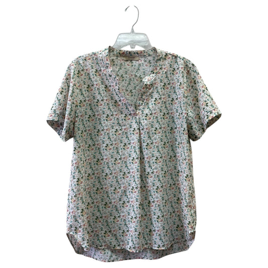 Blouse Ss By Timeson In Floral Print, Size:L