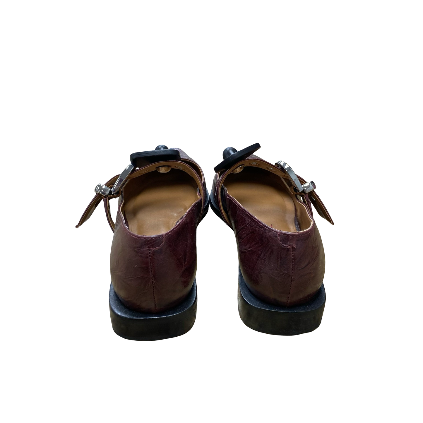 Shoes Flats By Maeve In Maroon, Size:10