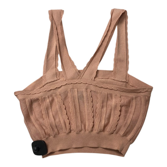 Top Sleeveless By Express In Pink, Size:S