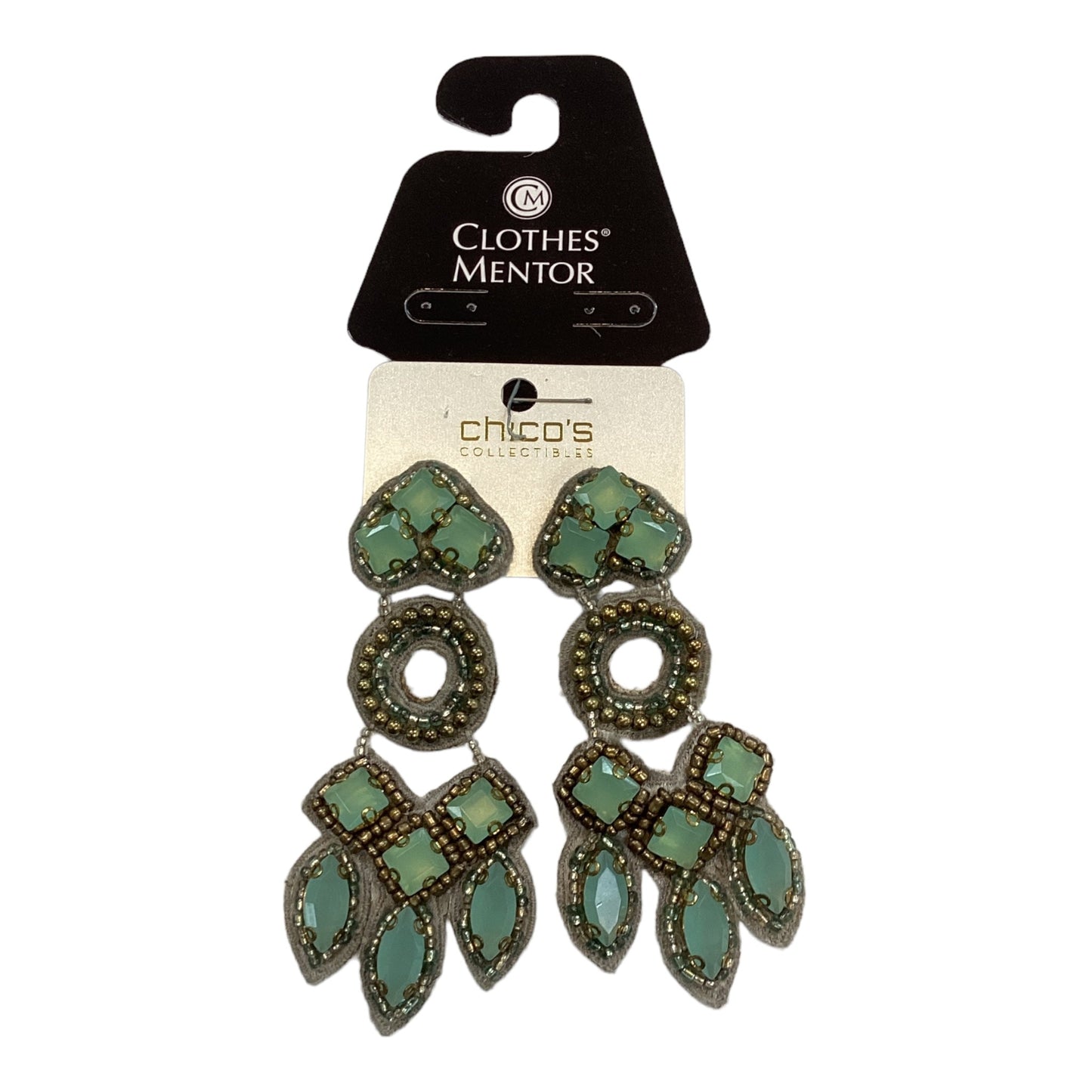 Teal Earrings Dangle/drop Chicos