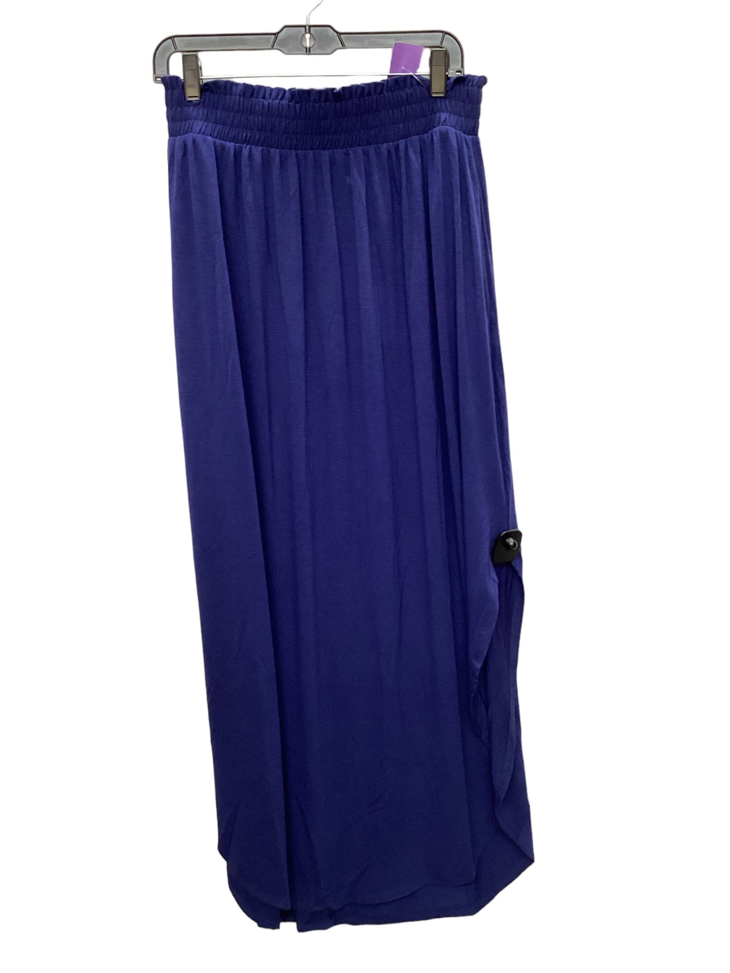 Navy Skirt Maxi Zenana Outfitters, Size 1x