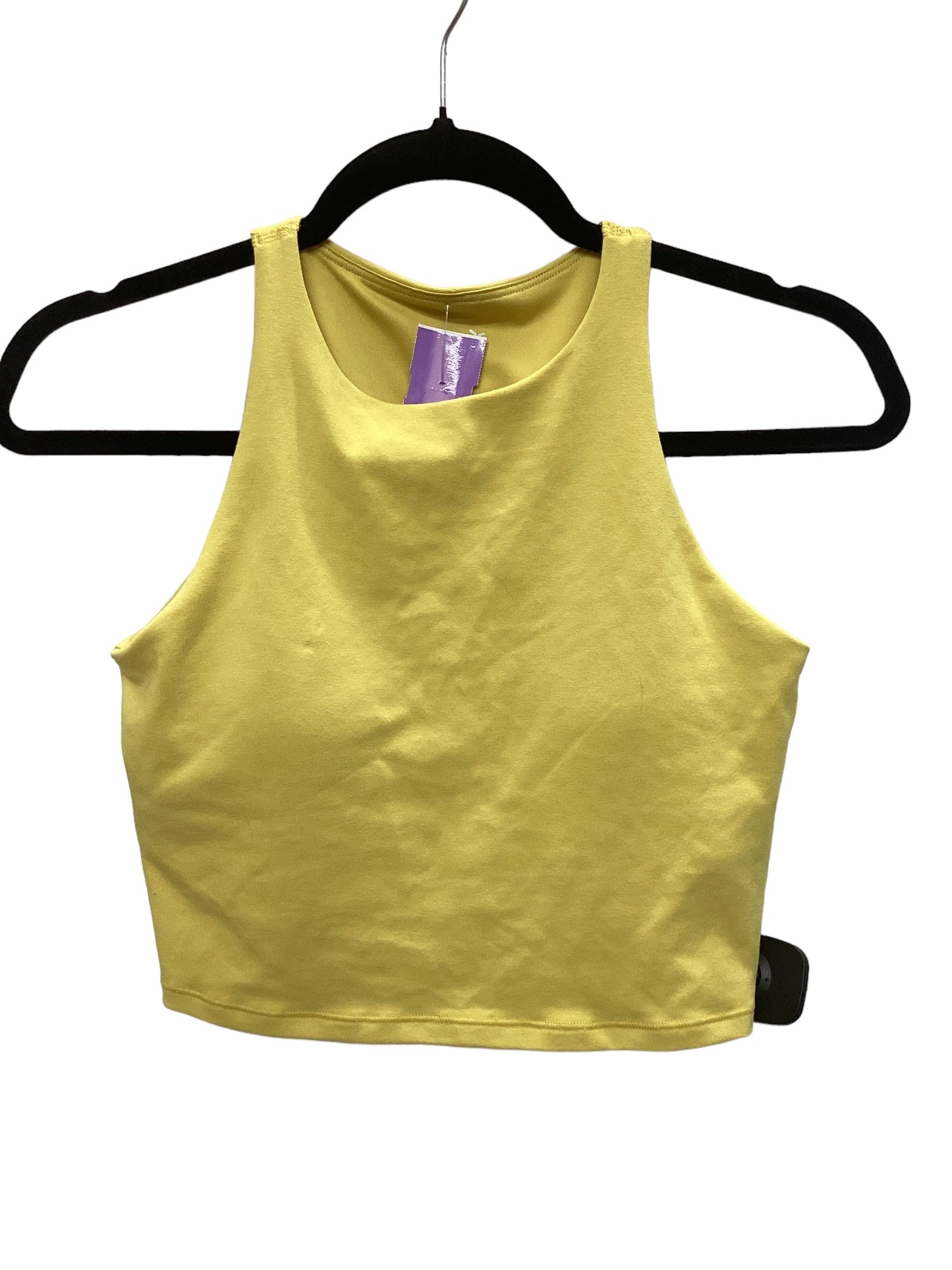 Yellow Athletic Bra Old Navy, Size S