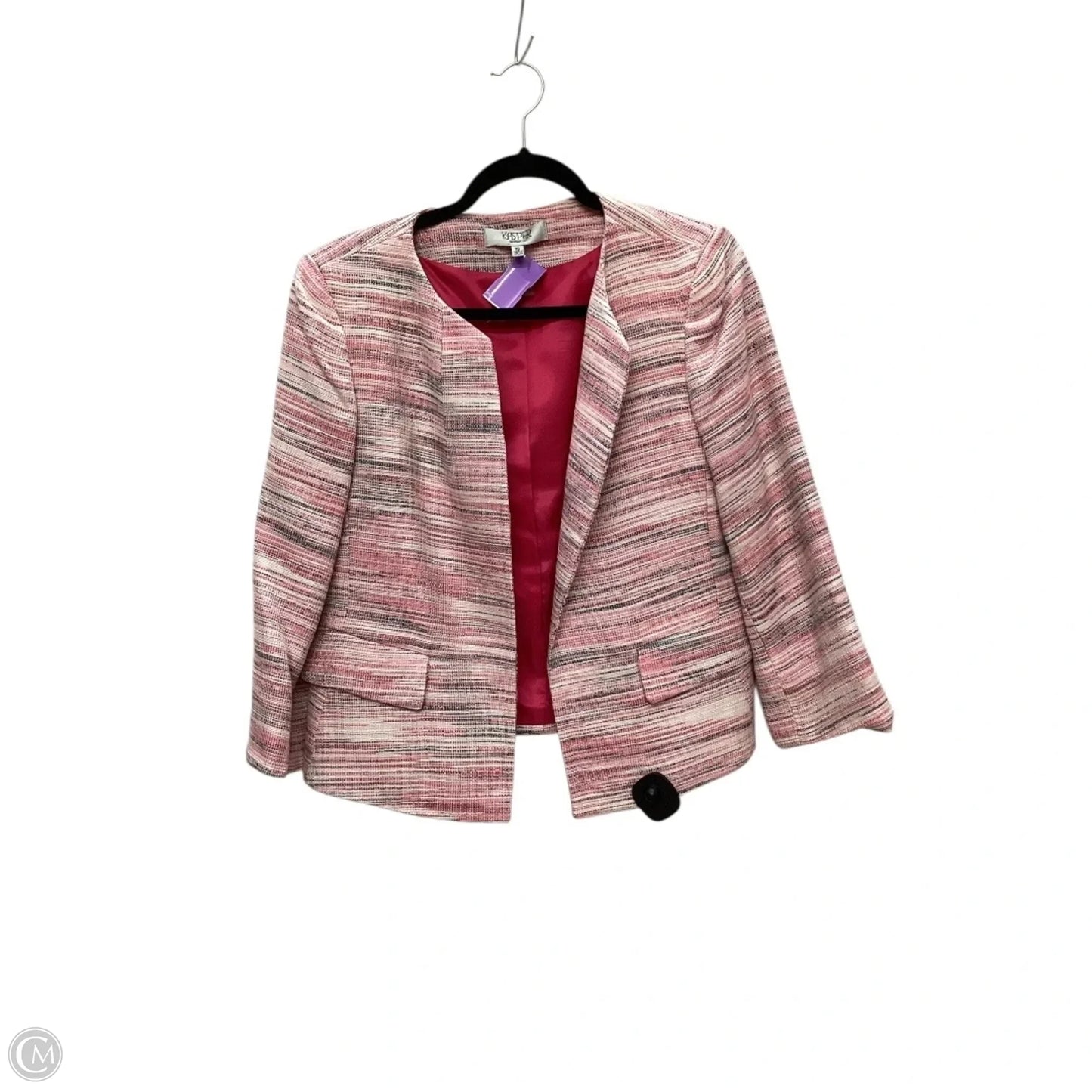 Blazer By Kasper In Pink, Size: 10